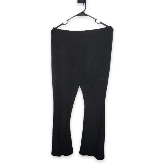 No Boundaries Woman’s Black Fit & Flare High Stretch Elastic Waistband Pants XL - Picture 7 of 15
